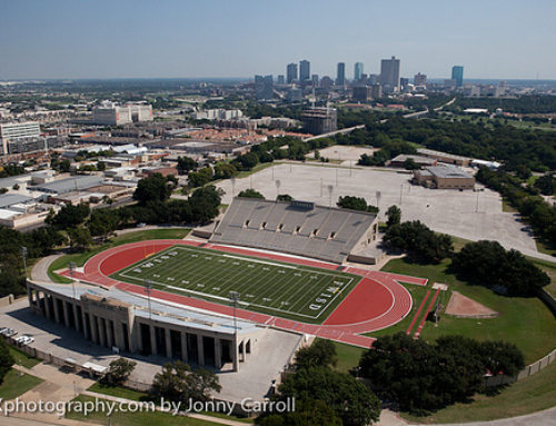 Fort Worth Texas Football Stadiums – aerials