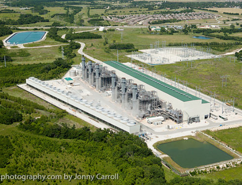 Forney Powerplant Aerials | Dallas Advertising Photography